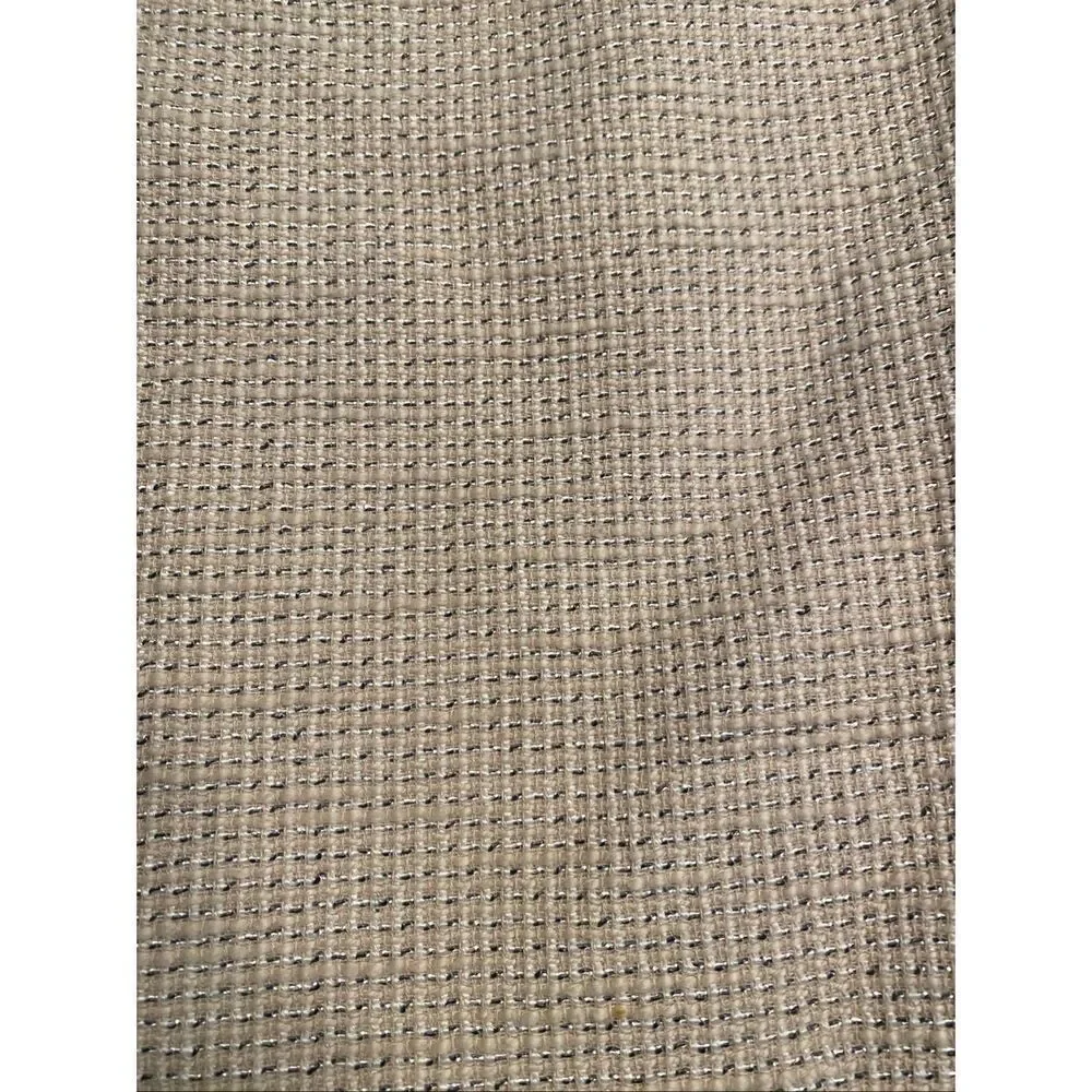 Calvin Klein size 14 Tweed Pencil Skirt beige business wear